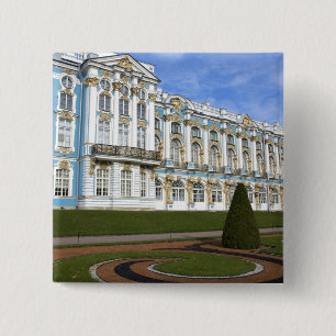 Bóton Quadrado 5.08cm Rússia, São Petersburgo, Pushkin, Catrina