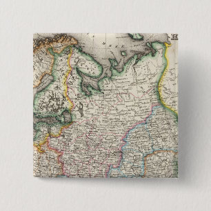 Bóton Quadrado 5.08cm Rússia, Ucrânia