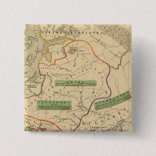 Bóton Quadrado 5.08cm Russie, Suede, Norueguês