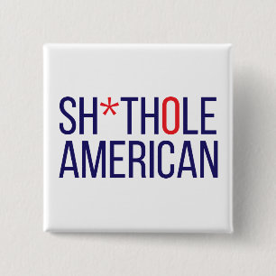 Bóton Quadrado 5.08cm S-Hole American