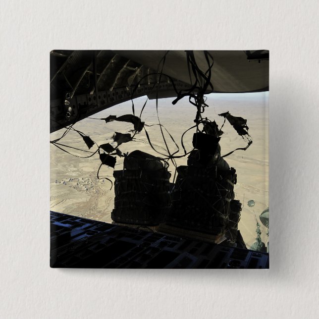 Bóton Quadrado 5.08cm Saída de pacotes do Sistema de Entrega de Contêine (Frente)