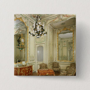 Bóton Quadrado 5.08cm Sala privada do Dauphine Marie-Josephe