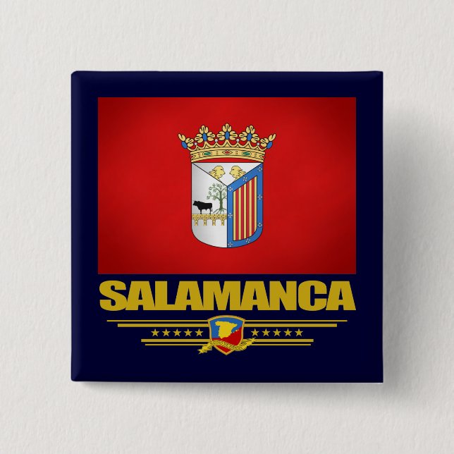 Bóton Quadrado 5.08cm Salamanca (Frente)
