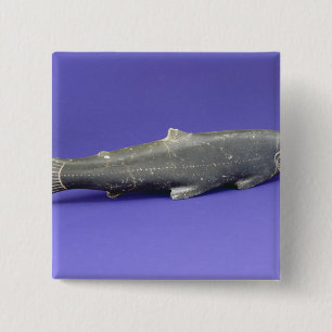 Bóton Quadrado 5.08cm Salmões, do cabo Dorset