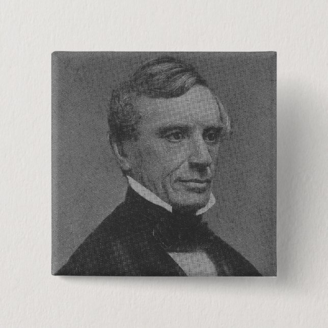 Bóton Quadrado 5.08cm Samuel Morse (Frente)