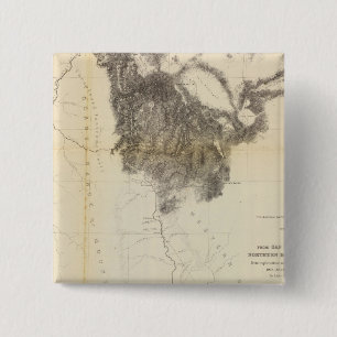 Bóton Quadrado 5.08cm San Francisco Bay até N, limite da Califórnia