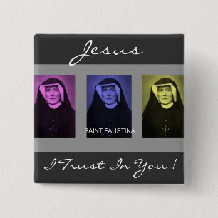 Bóton Quadrado 5.08cm santa Faustina