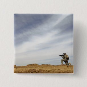 Bóton Quadrado 5.08cm Sargento fornece segurança