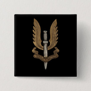 Bóton Quadrado 5.08cm SAS britânico