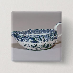 Bóton Quadrado 5.08cm Sauceboat de Derby, c.1765