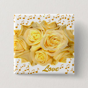 Bóton Quadrado 5.08cm Saudações a você_