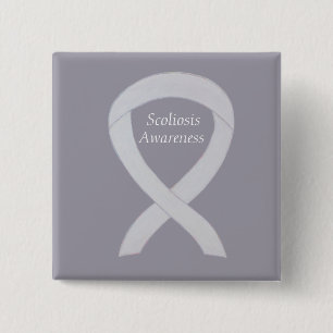 Bóton Quadrado 5.08cm Scoliose Sensibilização Brisa Branca Pinagem Per