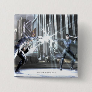 Bóton Quadrado 5.08cm Screenshot: Cyborg contra Nightwing 4