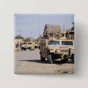 Bóton Quadrado 5.08cm Segurança da conduta de Humvee durante uma