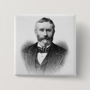 Bóton Quadrado 5.08cm Senhor George Otto Trevelyan