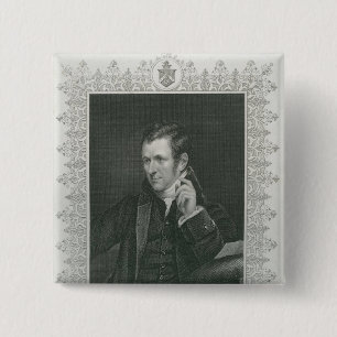 Bóton Quadrado 5.08cm Senhor Humphry Davy