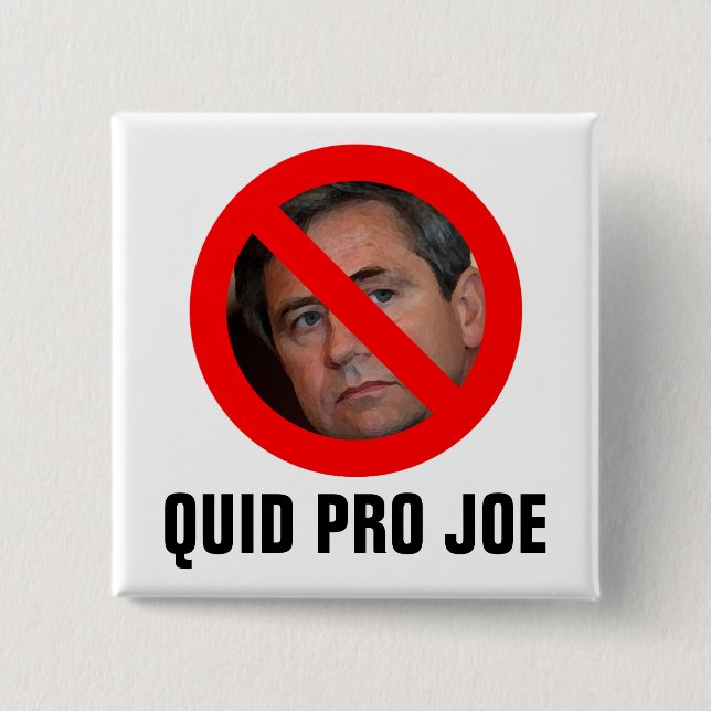 Bóton Quadrado 5.08cm Sestak: LIBRA PRO JOE (Frente)