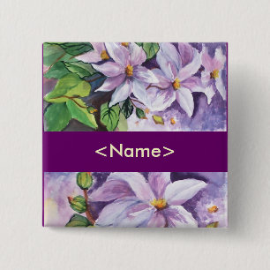 Bóton Quadrado 5.08cm Seu pino conhecido