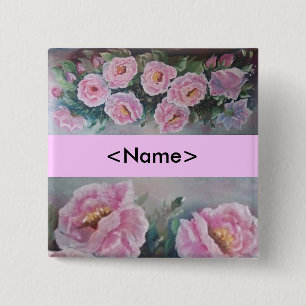 Bóton Quadrado 5.08cm Seu pino conhecido