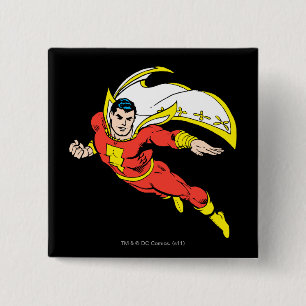 Bóton Quadrado 5.08cm Shazam Soar