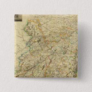 Bóton Quadrado 5.08cm Shire de Roxburgh Composto