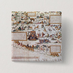 Bóton Quadrado 5.08cm Sibéria