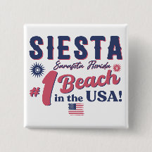 Siesta Key Florida Vintage Souvenir FL Retro Beach