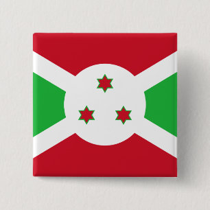 Bóton Quadrado 5.08cm Sinalizador Burundi