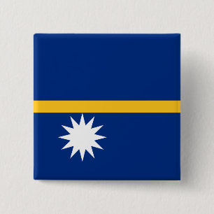 Bóton Quadrado 5.08cm Sinalizador Nauru