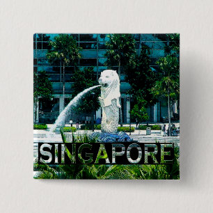 Bóton Quadrado 5.08cm Singapura