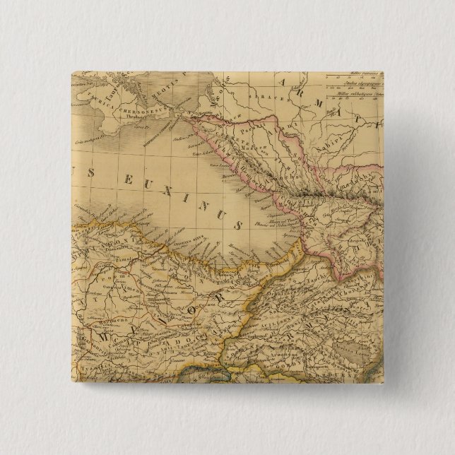 Bóton Quadrado 5.08cm Síria (Frente)