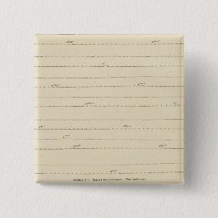 Bóton Quadrado 5.08cm Sismogramas da Califórnia 4