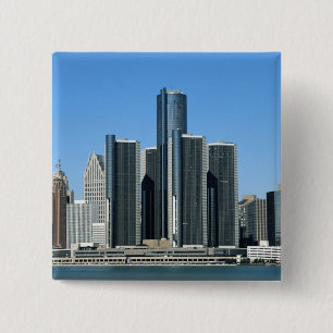 Bóton Quadrado 5.08cm Skyline 4 de Detroit