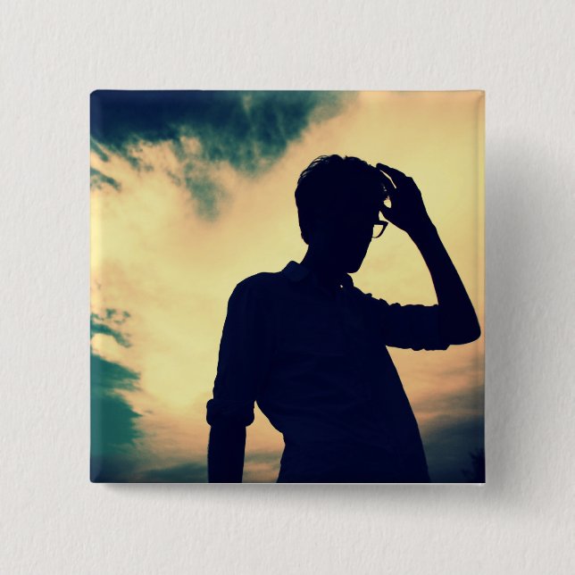 Bóton Quadrado 5.08cm Skywide (Frente)