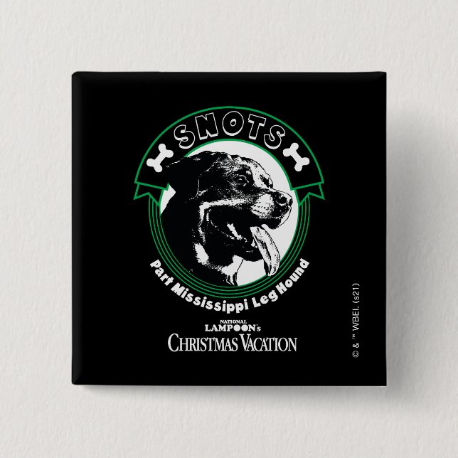 Bóton Quadrado 5.08cm Snots Part Mississipi (Frente)