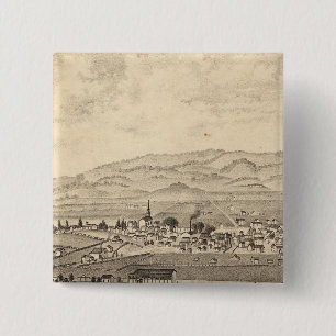 Bóton Quadrado 5.08cm Sonoma e Marin District Agricultural Society