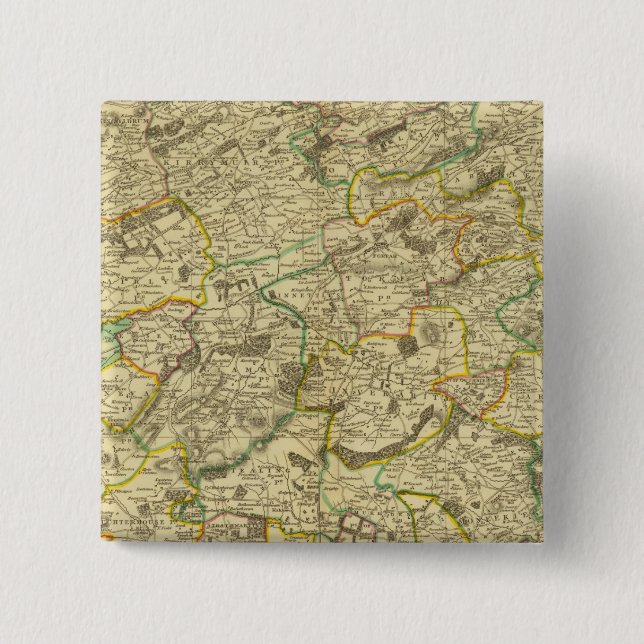 Bóton Quadrado 5.08cm South Angusshire (Frente)