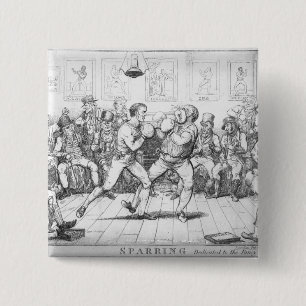 Bóton Quadrado 5.08cm Sparring, 1817