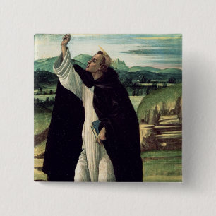 Bóton Quadrado 5.08cm St Dominic, c.1498-1505
