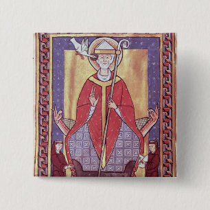 Bóton Quadrado 5.08cm St Gregory