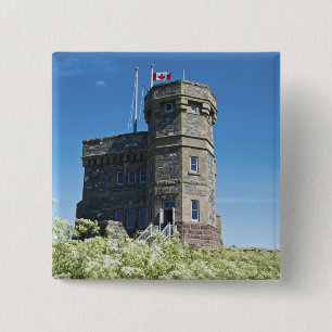 Bóton Quadrado 5.08cm St. John's, Terra Nova e Labrador, Canadá, Cabot T