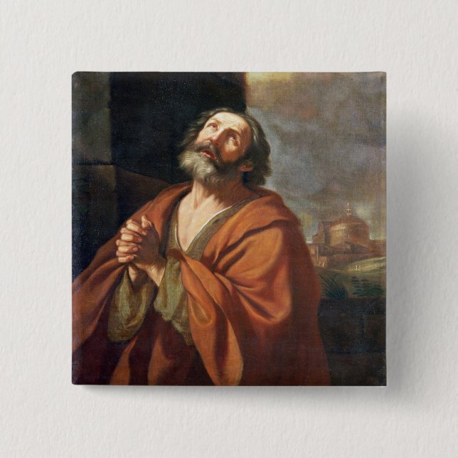 Bóton Quadrado 5.08cm St Peter (Frente)