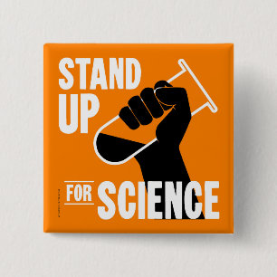 Bóton Quadrado 5.08cm Stand Up for Science Test Tube