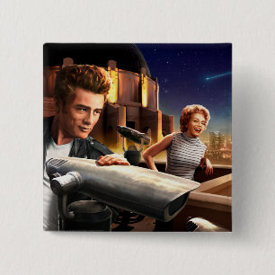 Bóton Quadrado 5.08cm Stargazers 2