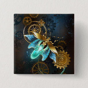 Bóton Quadrado 5.08cm Steampunk Firefly