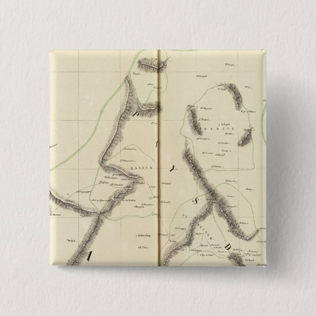 Bóton Quadrado 5.08cm Suadia Arabia, Kuwait 78 (Frente)