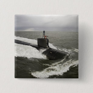 Bóton Quadrado 5.08cm submarino de ataque do Virgínia-class