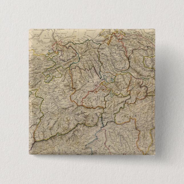 Bóton Quadrado 5.08cm Suiça 7 (Frente)