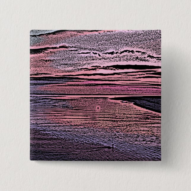 BÓTON QUADRADO 5.08CM SUNSET (Frente)