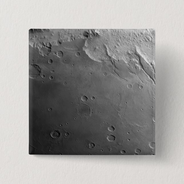 Bóton Quadrado 5.08cm Superfície de Marte 2 (Frente)